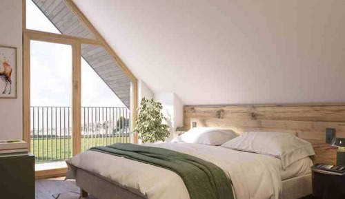 Cabaña superior, sauna