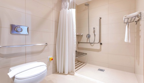 Habitación ejecutiva, 1 cama doble, no fumadores (Mobility, Roll-In Shower)