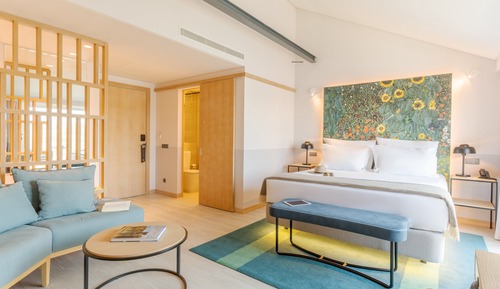 Suite junior, vistas al río