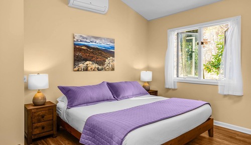 Cabaña Premium, 1 cama de matrimonio grande, bañera de hidromasaje, vistas a la montaña