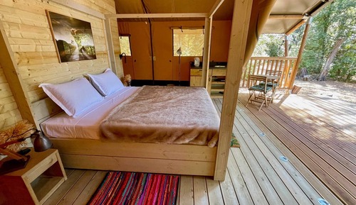 Tienda Deluxe, 1 cama de matrimonio