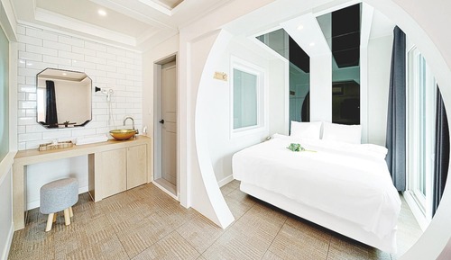 Room (Hotel type deluxe (ocean view spa))