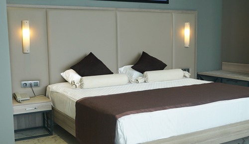 Habitación familiar, vistas al mar