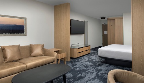 Suite, 1 cama de matrimonio grande con sofá cama (Hearing Accessible)