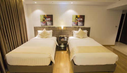 Habitación superior con 2 camas individuales