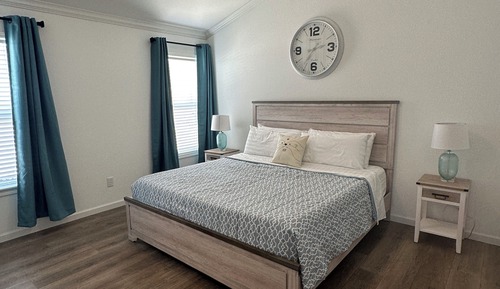 Cabaña Premier, 1 cama de matrimonio grande con sofá cama, vistas al lago