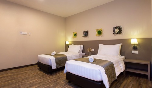 Habitación estándar con 2 camas individuales, 2 camas individuales