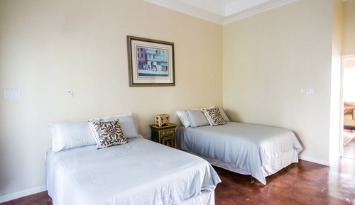 Habitación Premium, 2 camas dobles, balcón, vistas al jardín