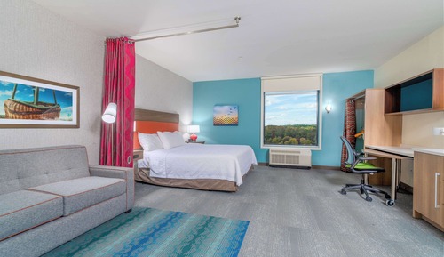Suite estudio, 1 cama de matrimonio grande, accesible para personas con discapacidad (Hearing)
