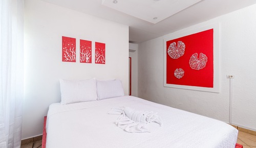 Habitación Signature, 1 cama de matrimonio, acceso a la piscina, vistas al jardín (Coral)