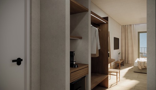 Habitación con 1 cama doble o 2 individuales