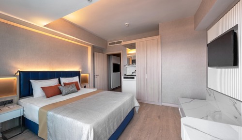 Habitación familiar, vistas al mar