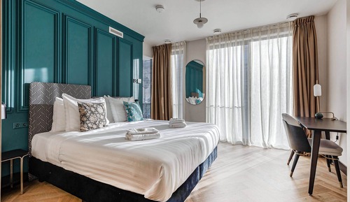 Estudio, 1 cama de matrimonio grande, no fumadores, cocina