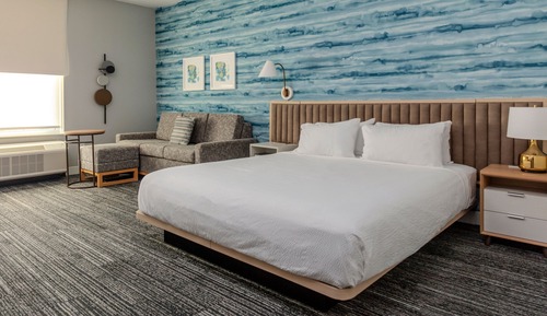 Estudio, 1 cama de matrimonio grande con sofá cama, no fumadores