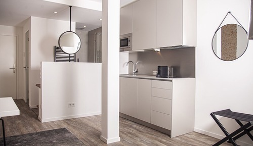 Apartamento superior, balcón