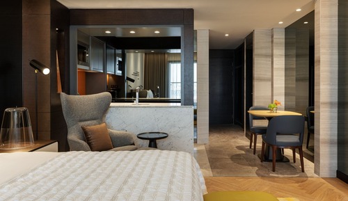 Estudio Deluxe, 1 cama de matrimonio grande