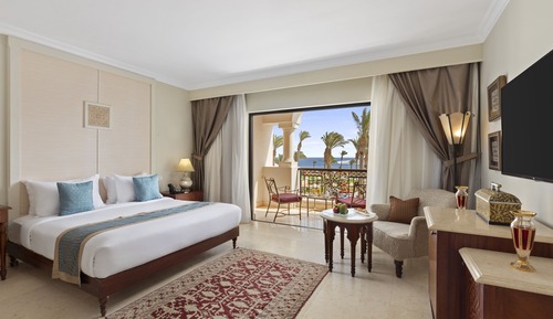 Habitación Deluxe con 1 cama doble o 2 individuales, vistas al mar