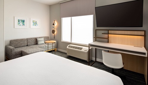 Estudio, 1 cama de matrimonio grande con sofá cama, no fumadores (Mobility Accessible, Tub)