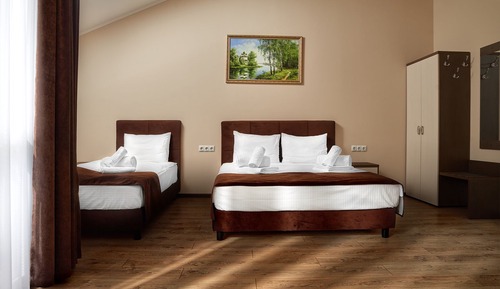 Habitación familiar, 1 habitación, vistas al jardín