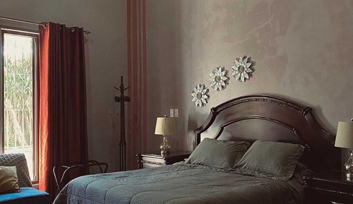 Habitación Deluxe doble, 1 cama de matrimonio con sofá cama