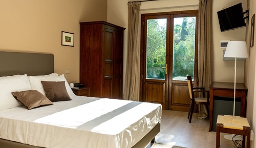 Habitación estándar doble, vistas al jardín