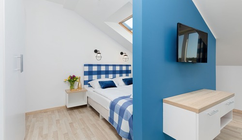 Apartamento clásico, 1 cama de matrimonio con sofá cama