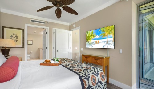 Apartamento, 1 habitación, vistas parciales al mar (HKH-238)