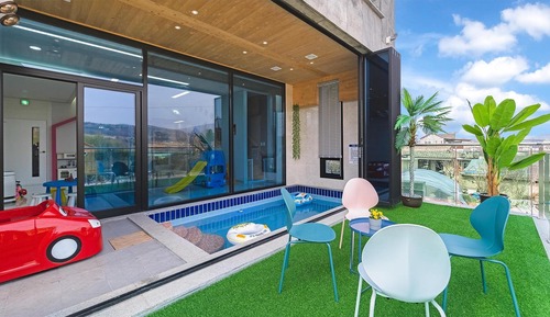 Habitación básica, 2 habitaciones (Kids A dong Poolvilla)