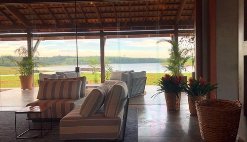 Casa de lujo, 3 habitaciones, vistas al lago, junto al lago