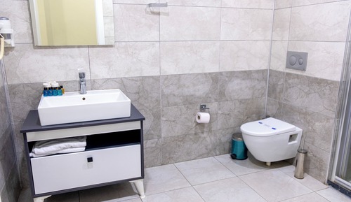 Habitación económica doble, 1 cama doble, sin ventanas