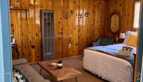 Habitación individual, 1 cama de matrimonio, no fumadores, vistas a la montaña