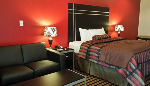 Habitación individual básica, 1 cama de matrimonio grande, accesible para personas con discapacidad