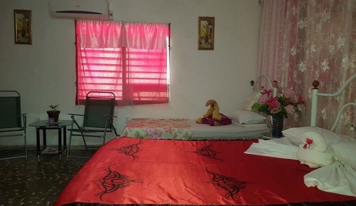 Habitación triple de diseño