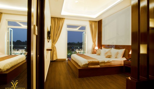 Habitación Deluxe doble, vistas al lago