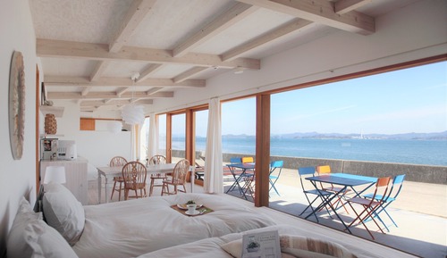 Habitación, frente al mar
