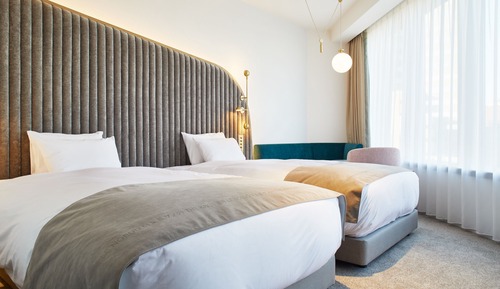Habitación Deluxe, no fumadores (2 beds, Panoramic City View)