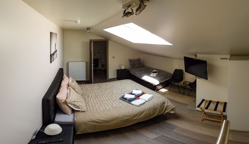 Habitación triple Deluxe, 1 habitación, no fumadores