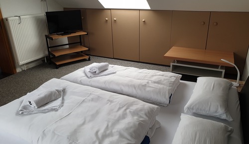 Habitación estándar doble, baño privado