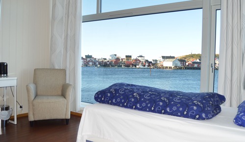 Habitación con 1 cama doble o 2 individuales, vistas al mar