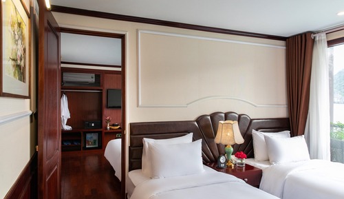 Suite familiar, habitaciones comunicadas, vistas al mar (Private Balcony, 2D1N)