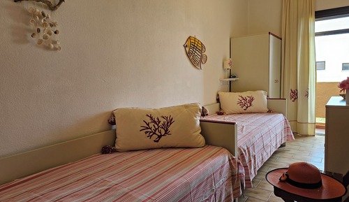 Apartamento superior, 2 habitaciones, terraza, vistas al mar