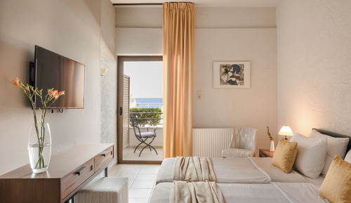 Habitación doble, vistas al mar