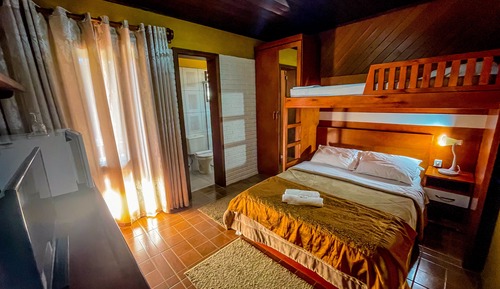 Habitación triple de diseño
