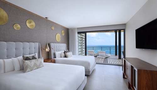 Habitación presidencial, 2 habitaciones, frente al mar