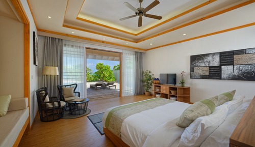 Villa familiar, 2 habitaciones, piscina privada