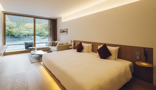 Habitación doble, balcón, vistas al jardín