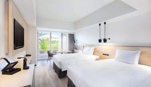 Habitación Deluxe con 2 camas individuales, terraza