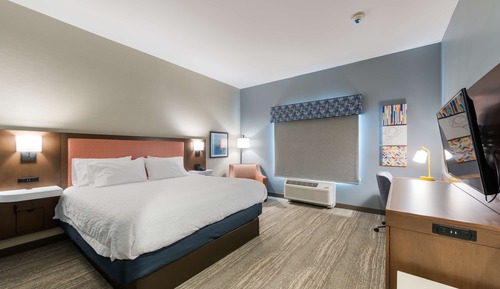 Habitación, 1 cama de matrimonio grande, accesible para personas con discapacidad, bañera