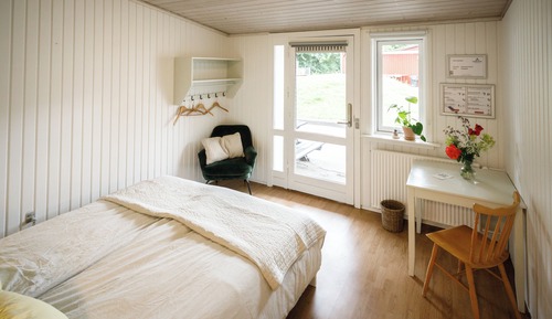 Habitación estándar doble, baño privado