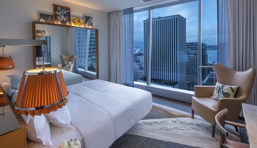 Habitación Deluxe, 1 cama de matrimonio grande, vistas a la bahía
